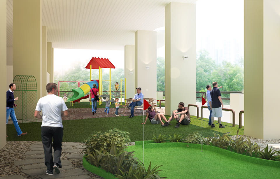 Garden L7- Kiddie zone from the original ADL archive.