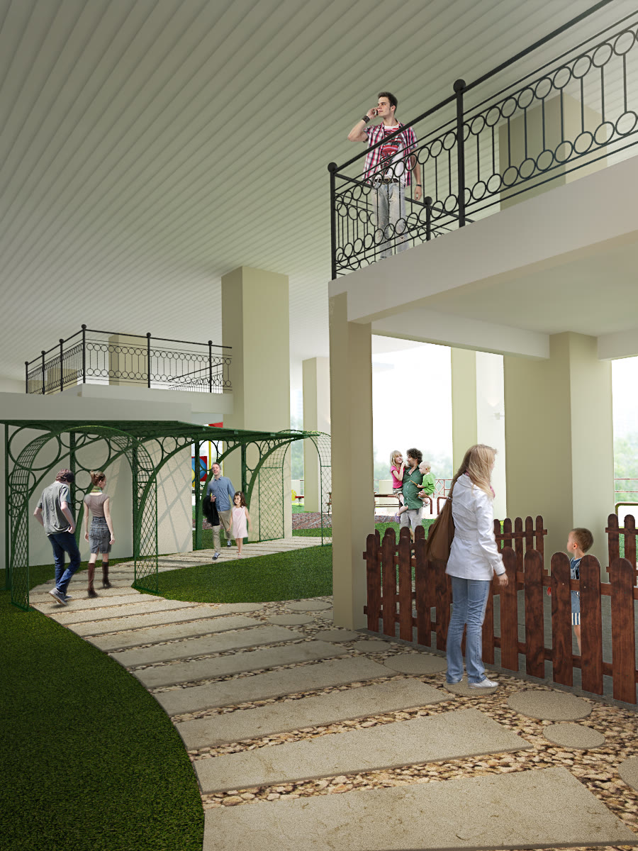 Garden L7- Main pathway from the original ADL archive.